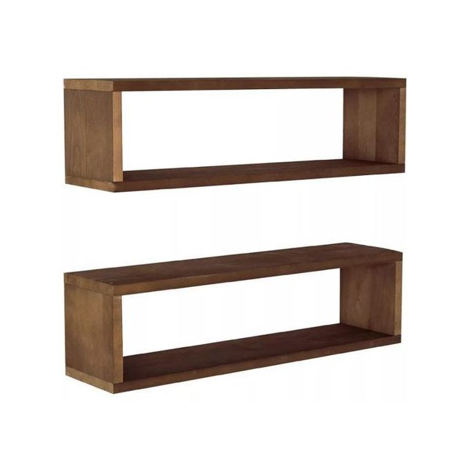 étagères Murale en Bois (2pcs)