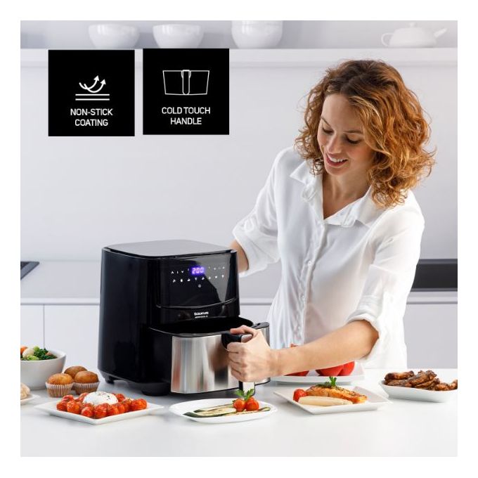 Mellerware Friteuse à air sans huile AIR FRYER MDF5S DIGITAL 8programmes5L